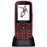 Evolveo easyphone eg telefon za starejše z gps sledilnikom - rdeč Cene