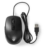 Nedis Ergonomska žična miška s 6 gumbi in nastavljivim DPI, Črna, (5000009797) | Shoptok.si