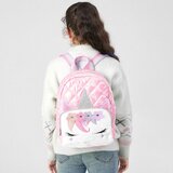  Dječji prošiveni školski ruksak Jednorog žuti 32 cm | shoptok.hr