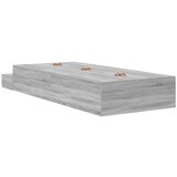  Postelja z dodatnim prostorom za shranjevanje Siva sonoma, (22103227) | Shoptok.si