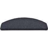  Prostirke za stepenice 15 kom 65x24x4 cm tamno sive i plave poluokrugle velike | shoptok.hr