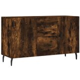 Maison Chic Komoda - Predalnik dimljeni hrast100x36x60 cm inženirski les, (21715676) Cene