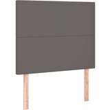  Box spring postelja z vzmetnico LED siva 120x200cm umetno usnje, (21295665) | Shoptok.si