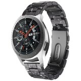 Cadorabo smole za zapestnico 22mm združljiv s samsung galaxy gear S3/Gear 2 v črni barvi - nadomestni jermen za huawei watch gt za watch 2 pro za ticw, (20693670) Cene