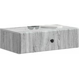 Stolna montirana na zid Siva sonoma 59 x 34,5 x 17 cm | shoptok.hr