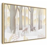  Slika - Fairy-Tale Forest (1 Part) Vertical - Third Variant 60x40 U prirodnom drvenom okviru | shoptok.hr