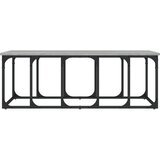  Stolić za kavu siva boja hrasta 100x50x35,5cm konstruirano drvo | shoptok.hr