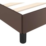  posteljni okvir rjav 140x190 cm umetno usnje, (20794645) | Shoptok.si