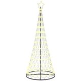  LED božićno drvce s 295 LED svjetlima Topla bijela 250 cm Metal | shoptok.hr