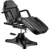 Shumee Hidravlični kozmetični stol. 234C pedi črne barve, (21388705) | Shoptok.si