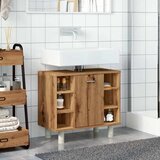  Kupaonski ormarić Artisan hrast 60x32x53,5 cm izrađeno drvo | shoptok.hr