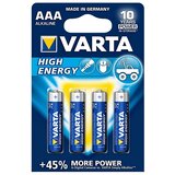 Varta 4903 - pakovanje od 4 alkalne baterije HIGH ENERGY AAA 1,5V Cene