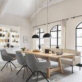 SCHÖNER WOHNEN 11728-18 - Luster na sajli ALI 1xE27/25W/230V prečnik 38 cm crna | Eponuda.com