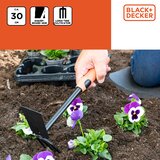 Black & Decker Ručni vrtni alat motika 30 cm | shoptok.hr