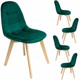 Jumi 4 x Stol COLIN zelen, (21960848) Cene