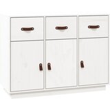 Maison Chic Komoda - Predalnik bela 100x40x75 cm trdna borovina, (21716095) Cene