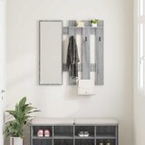  Vješalica za kapute na zidu Zidne Siva Sonoma 100 x 10 x 100 cm | shoptok.hr