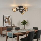  Plafonski luster MALENA 3xE14/5W/230V smeđa/zadimljeno bež | Eponuda.com