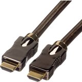 Roline HDMI priključni kabel HDMI-A vtič\, HDMI-A vtič 1.00 m črna 11.04.5680 #####4K UHD\, dvojno oklopljen HDMI kabel, (20419089) | Shoptok.si