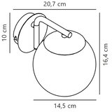 Nordlux zidna lampa grant 1xE14/40W/230V | Eponuda.com