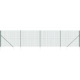  Ograda od žičane mreže sa šiljastim držačima zelena 2 x 10 m | shoptok.hr