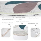 Mila Home Pralna/primerna za robotski sesalnik okrogla preproga ø 80 cm Comfort – | Shoptok.si