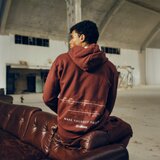 GymBeam Muška dukserica Zone Zip Up Cherrywood Cijene