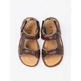 Shelvt Velcro sports sandals brown | Shoptok.si