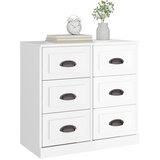  Komoda sjajna bijela 70x35,5x67,5 cm od konstruiranog drva | Eponuda.ba