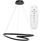 Toolight stropna svjetiljka hanging loop led + remote APP796-cp crna | shoptok.hr