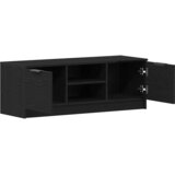 TV ormar Crni hrast 102 x 32 x 35.5 cm Konstruirano drvo | Eponuda.com