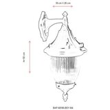 Opviq zidna svetiljka bap 68186 bsy M4 | ePonuda.com