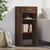 Komoda smeđa boja hrasta 40 x 42,5 x 93 cm konstruirano drvo | Eponuda.com
