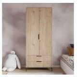 Hanah home garderober aden drawes oak Cene
