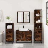 vidaXL 4-dijelni set kupaonskog namještaja boja hrasta drveni | shoptok.hr