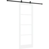 vidaXL klizna vrata s hardverskim setom 'ORKDAL'Bijela 83x232 cm | shoptok.hr