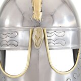  Antikna replika kacige Beowulf za LARP srebrna čelična | shoptok.hr