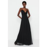 Trendyol Evening & Prom Dress - Black - A-line Cene