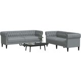  Set sofe 2 pcs Svjetlosiva tkanina | shoptok.hr
