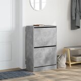 Ormarić za cipele boja betona 60x34x96,5 cm konstruirano drvo | shoptok.hr