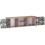 TV ormarić 120 x 30 x 40 cm od grubog drva manga | shoptok.hr