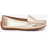 Boto Ladies Eco Leather Moccasins Gold Lenvie | Shoptok.si