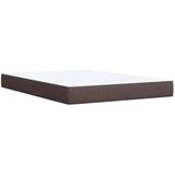  Boxspring krevet s madracem Tamno smeđa 160 x 200 cm Tkanina | shoptok.hr