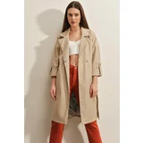 Bigdart Trench Coat - Beige - Double-breasted