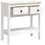  Konzolni stol bijeli 75 x 35 x 75 cm od masivne borovine | Eponuda.ba