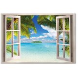  Slika - Window: Sea View 120x80 Premium Print | shoptok.hr