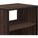  Zidni noćni ormarić smeđi hrast 40x31x39,5 cm | shoptok.hr