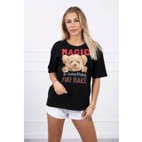 Kesi Blouse with Magic black print | ePonuda.com