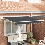 Tenda Nadomestno platno za tendo Antracit 235 x 195 cm Poliester, (5000206814) Cene