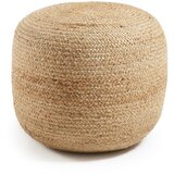 Kave Home Pouf za sjedenje od jute Dip, prirodan | shoptok.hr